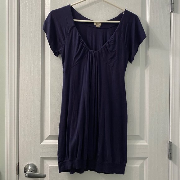 Wilfred Tunic V-Neck Banded Hem Stretchy - Picture 1 of 9